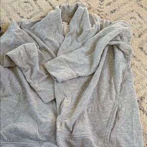 Vineyard vines Gray open sweatshirt cardigan